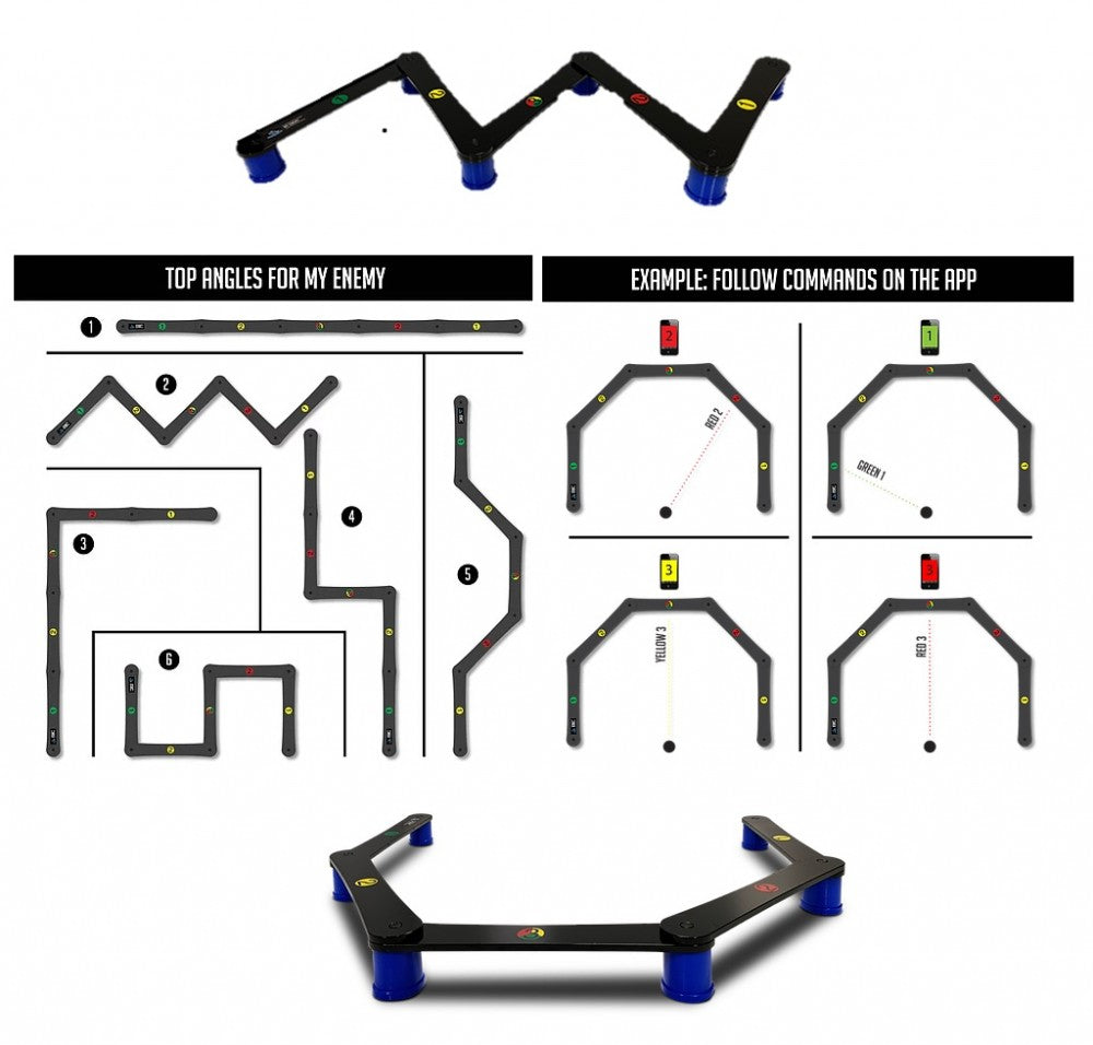 My Enemy Stickhandling Training Aid 1.68m, Equipment, Puck Control